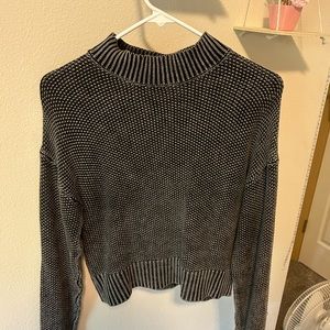 Black Sweater/Knitting